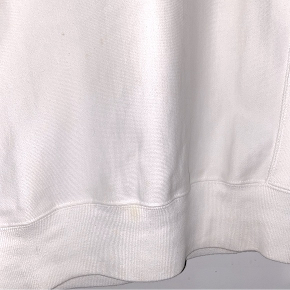 CHAMPION - Reverse Weave Chenille Logo Crewneck (White) - Picture 8 of 8